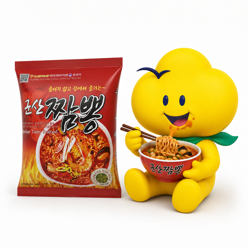 군산 짬뽕 라면 이미지