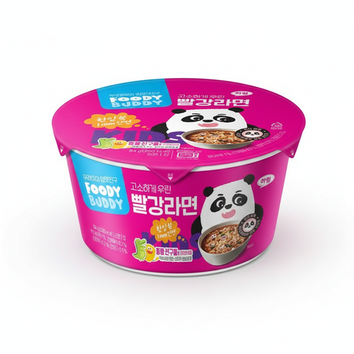 푸디버디 빨강라면 컵 이미지