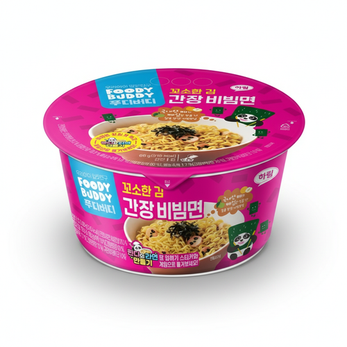 푸디버디 간장비빔면 컵 이미지