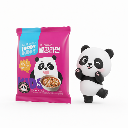 푸디버디 빨강라면 이미지