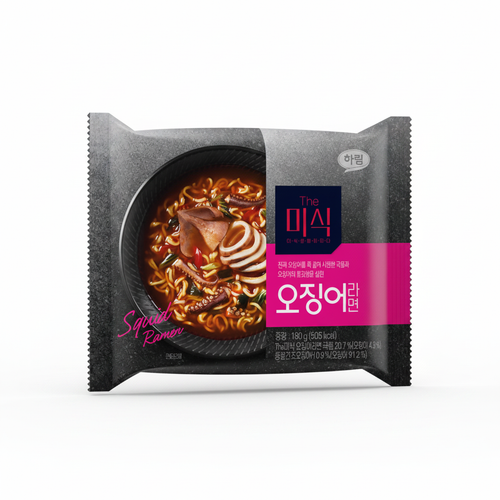 더미식 오징어라면 이미지