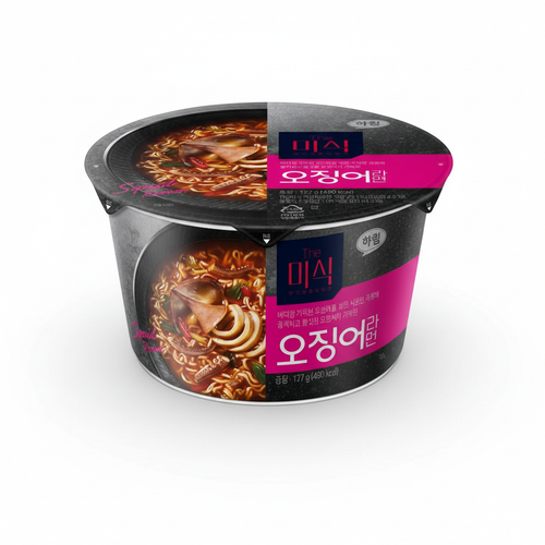더미식 오징어라면 컵 이미지
