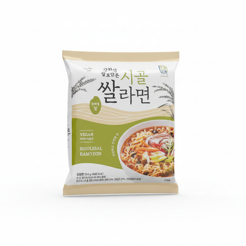 강화섬 쌀로 만든 시골쌀라면 이미지