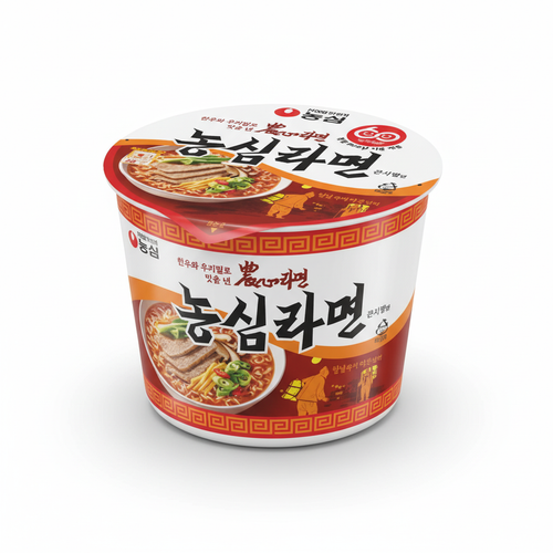 농심라면 큰컵 이미지