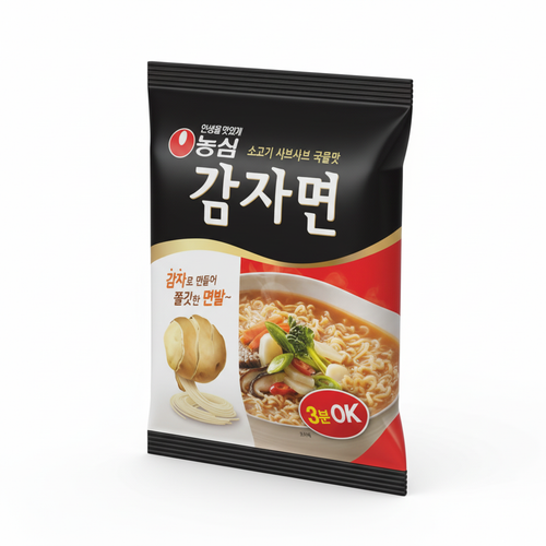 감자면 이미지