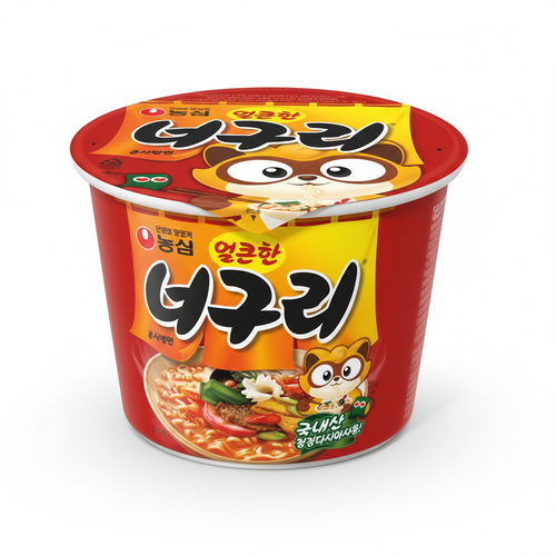 너구리 큰컵 이미지