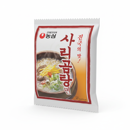 사리곰탕면 이미지