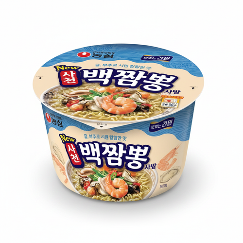 사천백짬뽕 큰컵 이미지