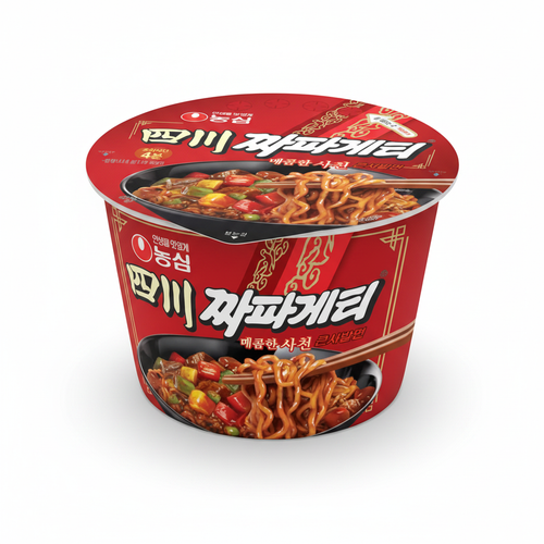 사천짜파게티 큰컵 이미지