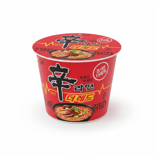 신라면 더 레드 큰컵 이미지