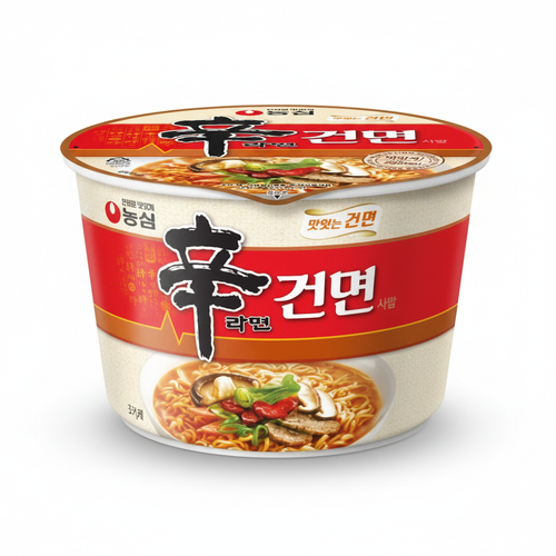신라면건면 큰컵 이미지