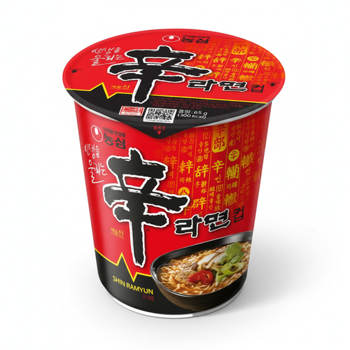 신라면 컵 이미지