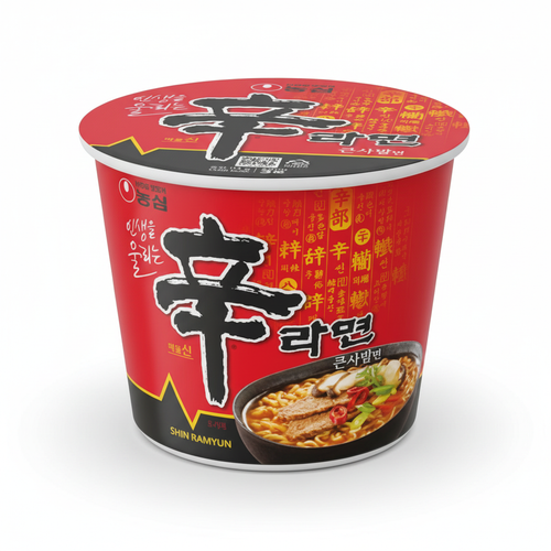 신라면 큰컵 이미지