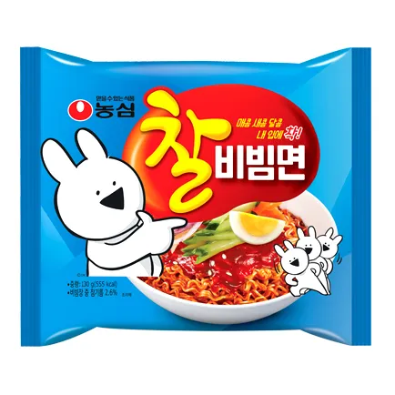 찰비빔면 이미지