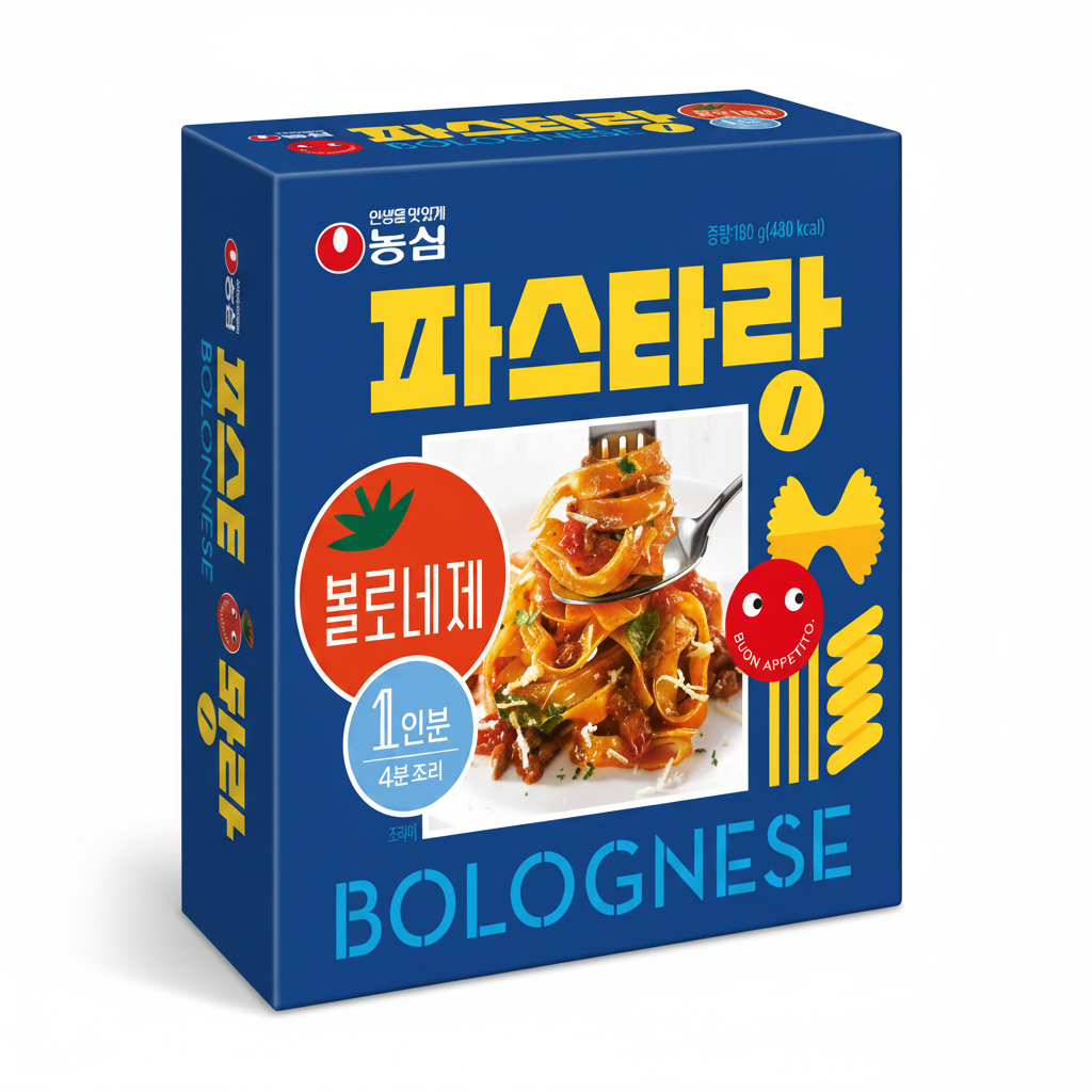 파스타랑 볼로네제 이미지