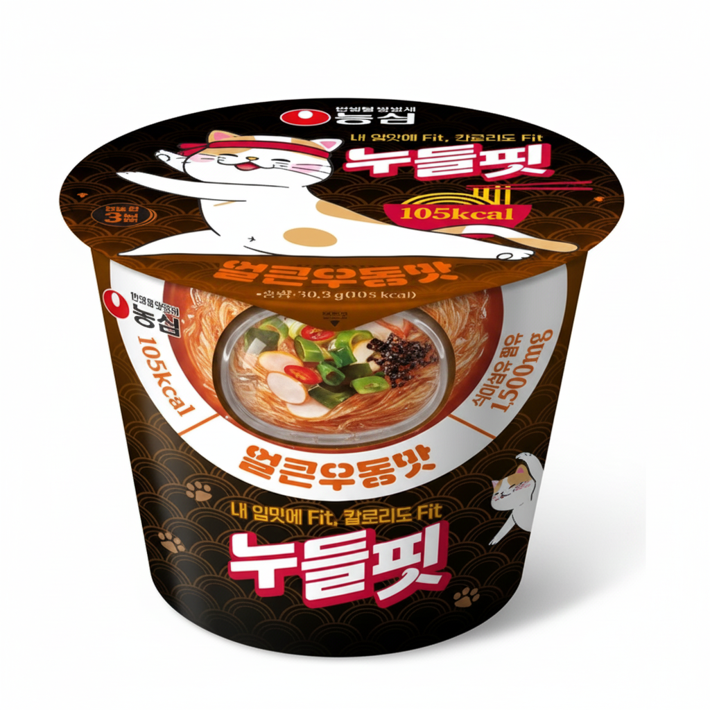누들핏 얼큰우동맛 이미지