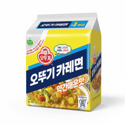 오뚜기 카레면 약간매운맛 이미지