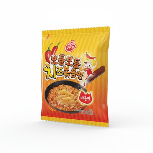 보들보들 치즈볶음면 매운맛 이미지
