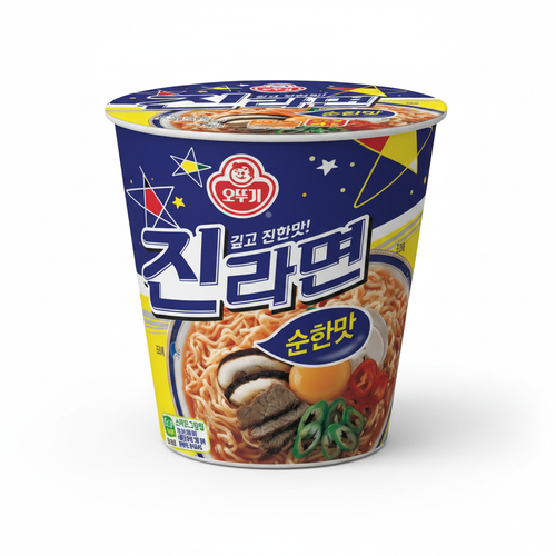 진라면 순한맛 컵 이미지