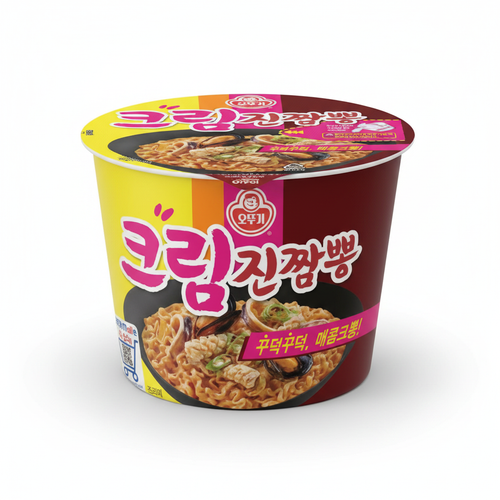 크림 진짬뽕 큰컵 이미지