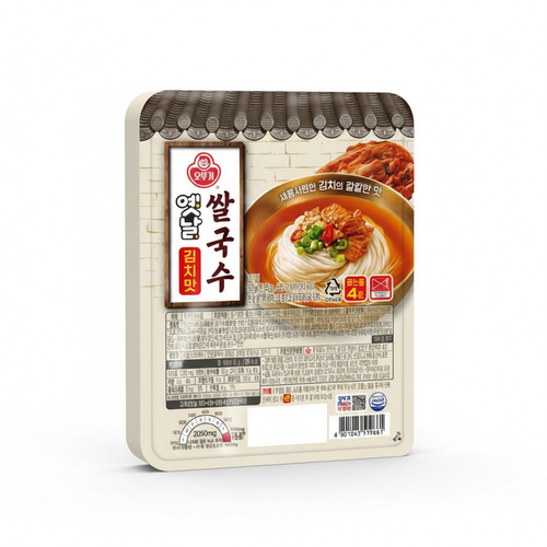 옛날 쌀국수 김치맛 이미지