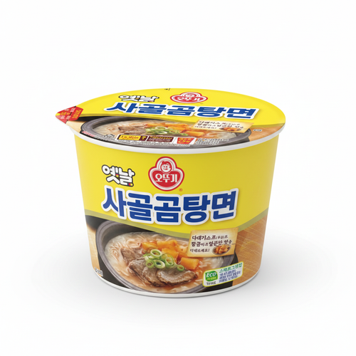 옛날 사골곰탕면 이미지