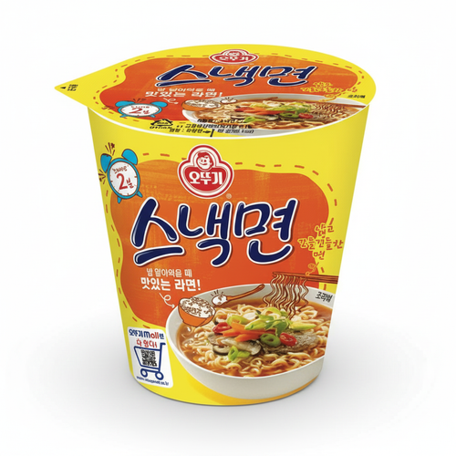스낵면 작은컵 이미지