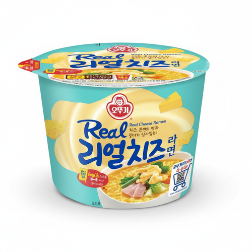리얼치즈라면 큰컵 이미지