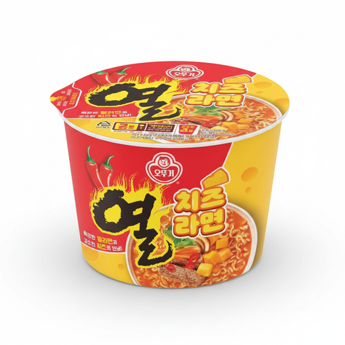 열 치즈라면 큰컵 이미지