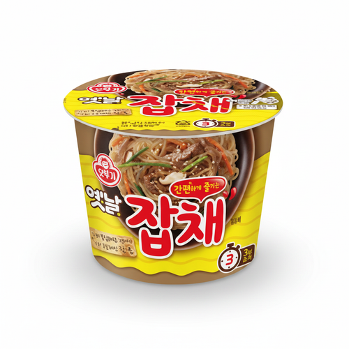 옛날잡채 큰컵 이미지