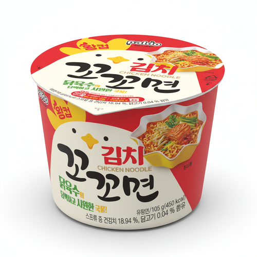 김치꼬꼬면왕컵 이미지