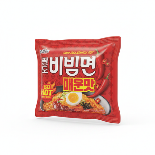 팔도비빔면 매운맛 이미지