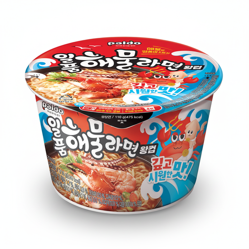 일품 해물라면왕컵 이미지