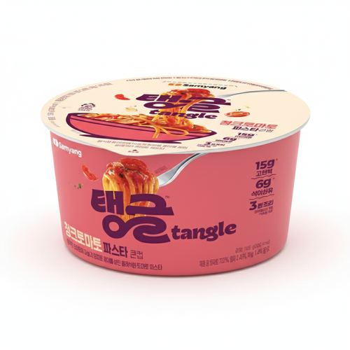 탱글 청크토마토파스타 큰컵 이미지