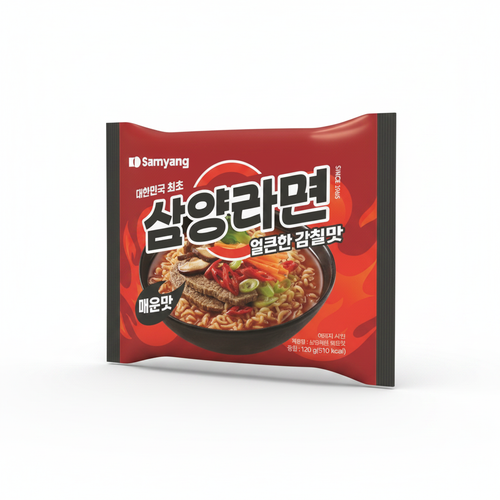 삼양라면 매운맛 이미지