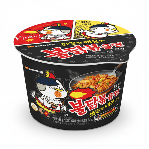 불닭볶음면 큰컵 이미지