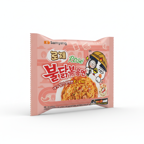 로제불닭볶음면 이미지