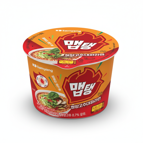 맵탱 청양고추대파라면 큰컵 이미지
